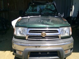 2000 TOYOTA 4RUNNER, GREEN, SR5 MODEL, 3.4L, AT, 4WD.    Z26379